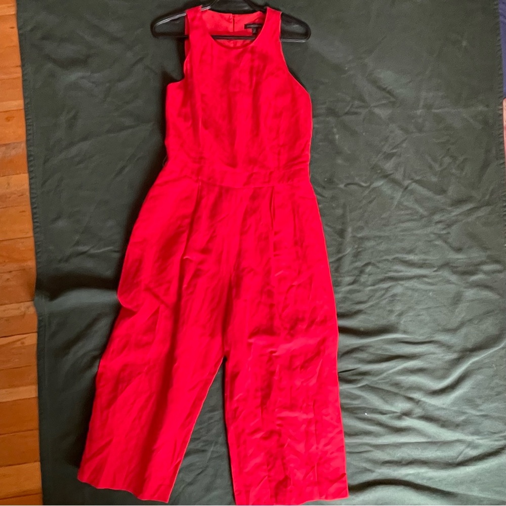 EUC Banana Republic Wide leg linen blend jumper size 6